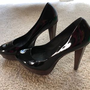 BCBG Maxazaria black pumps.